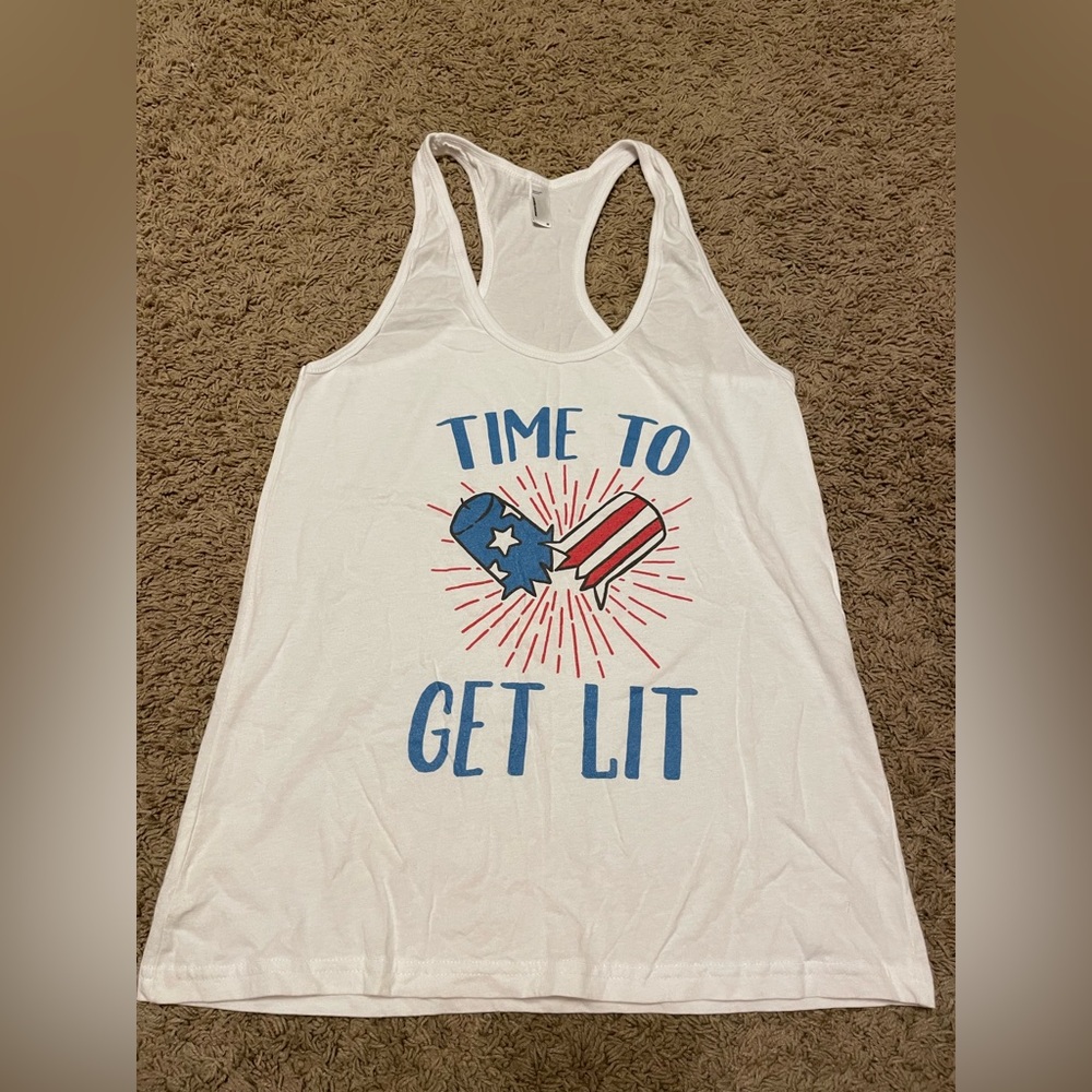American Apparel Get Lit Tank Top - Size M
